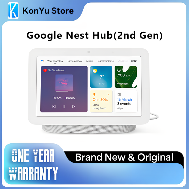 Google Speaker Nest Hub - Controlador de casa inteligente original Google