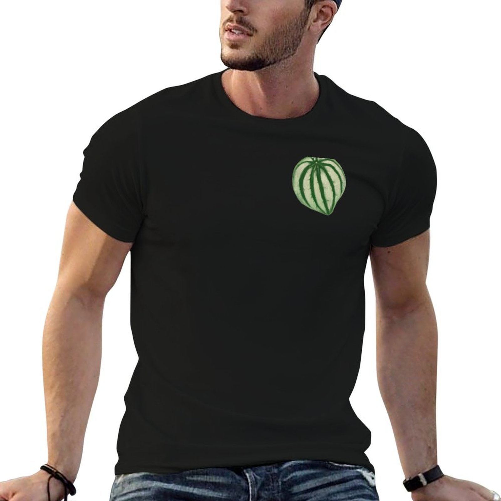 Peperomia Watermelon - Camiseta com estampa de melancia e