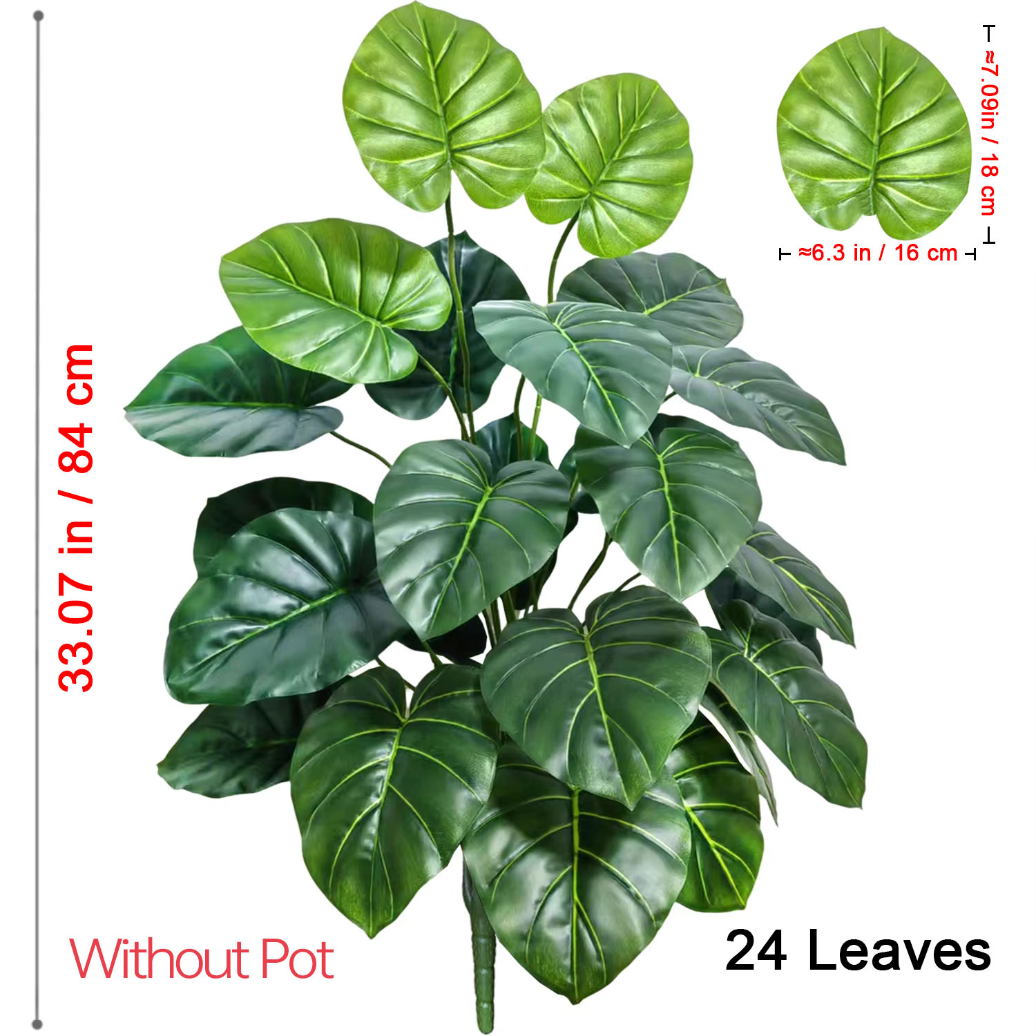 1 Unidade de Palmeira Artifici - Monstera Adansonii avaliação e preço