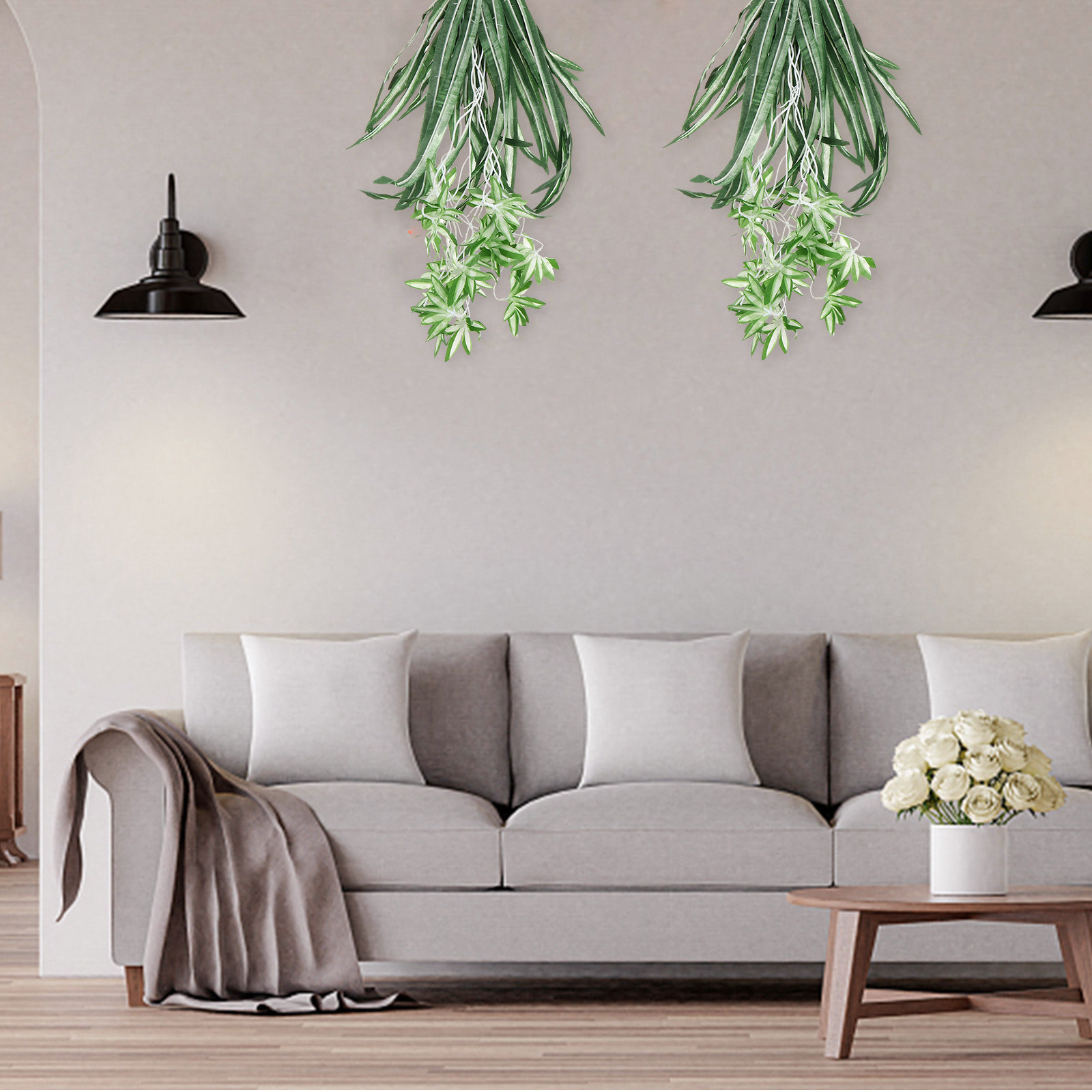 1 unidade de planta artificial - Spider Plant Hanging avaliação e preço
