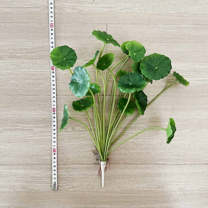2 peças de folhas artificiais  - Pilea Peperomioides avaliação e preço